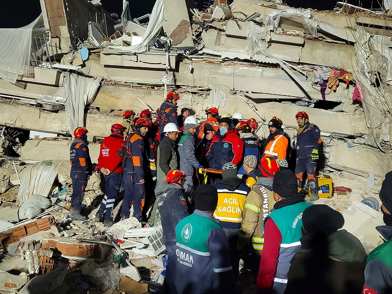 土耳其、叙利亚大地震：天灾与人祸并存