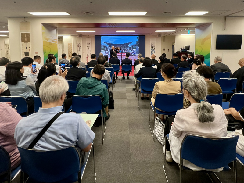 宇都宮徳一郎就任日中友好协会第七代会长：日中友好是最大的安全保障